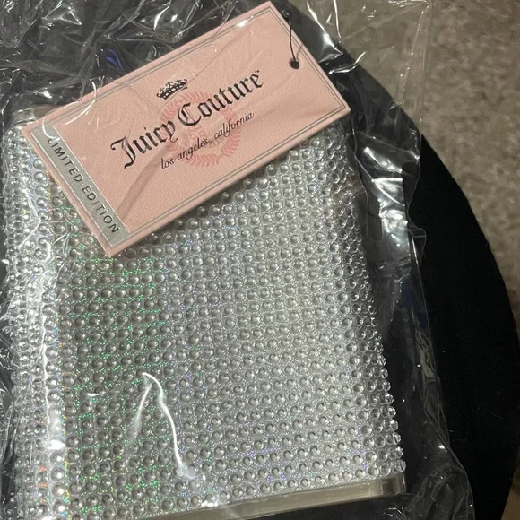 Juicy Couture Silver Rhinestone Flask - Picture 2 of 7